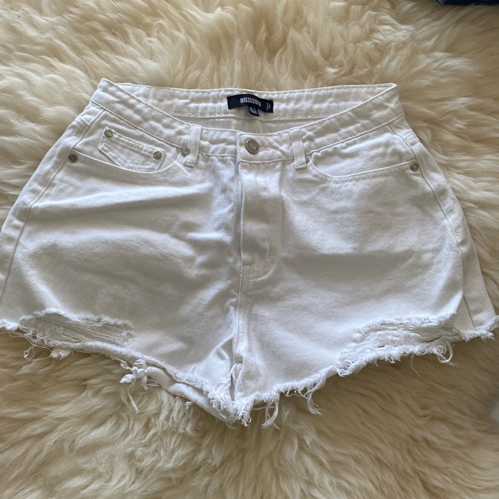 MISSGUIDED denim shorts - Size 8